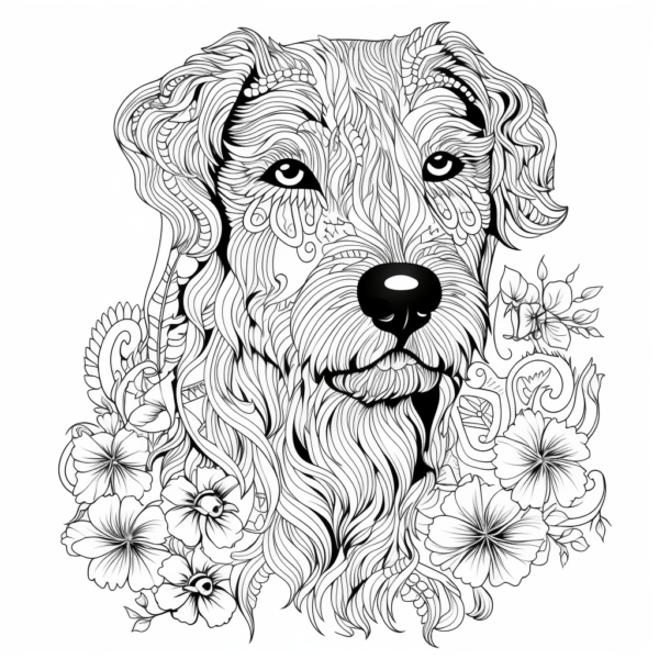 Dog Coloring Book - Image 5