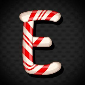 English Cool Lollipop Alphabet